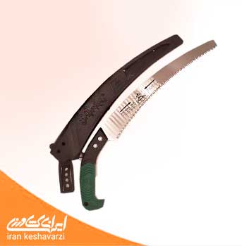 اره باغبانی دسته سبز طرح سامورایی مدل W-330-LH 