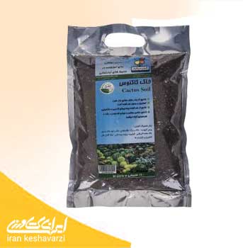 خاک کاکتوس ارگانیک 4 کیلویی محصول شرکت گلباران سبز